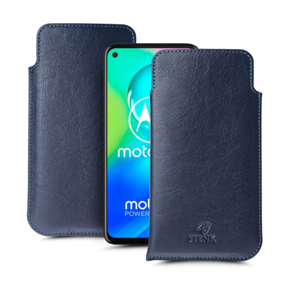 

Футляр Stenk Elegance для Motorola Moto G8 Power Синий