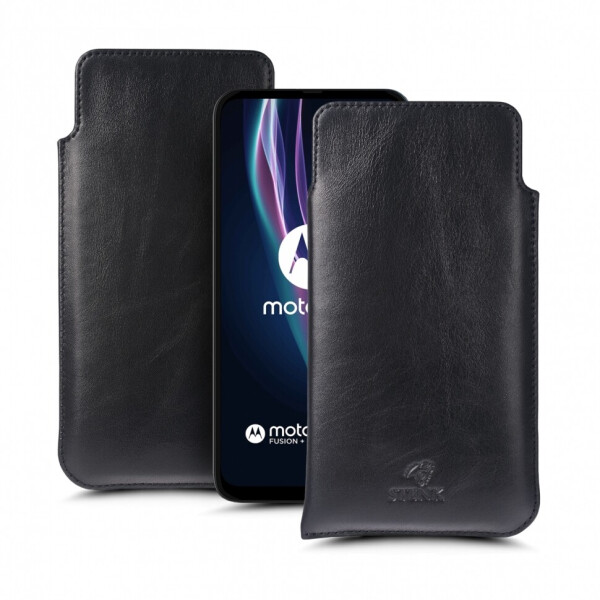 

Футляр Stenk Elegance для Motorola One Fusion Plus Чёрный