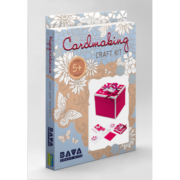 

Набор для творчества. Cardmaking Изготовление подарочной коробочки (ОТК-010) OTK-010