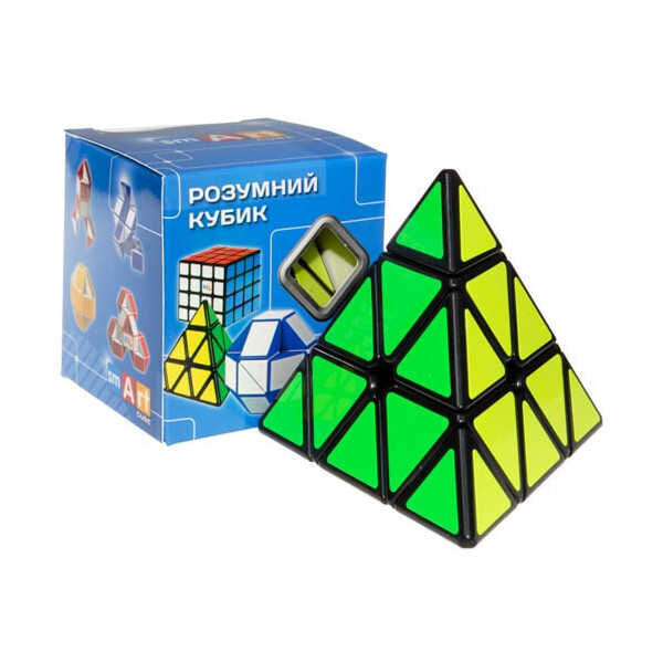 

Smart Cube Pyraminx black | Пирамидка Смарт черная SCP1