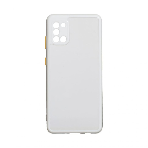 

Чехол для Samsung A31 Белый / Черный