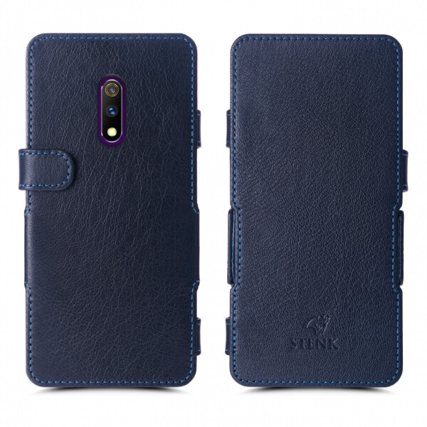 

Чехол книжка Stenk Prime для Realme X Синий