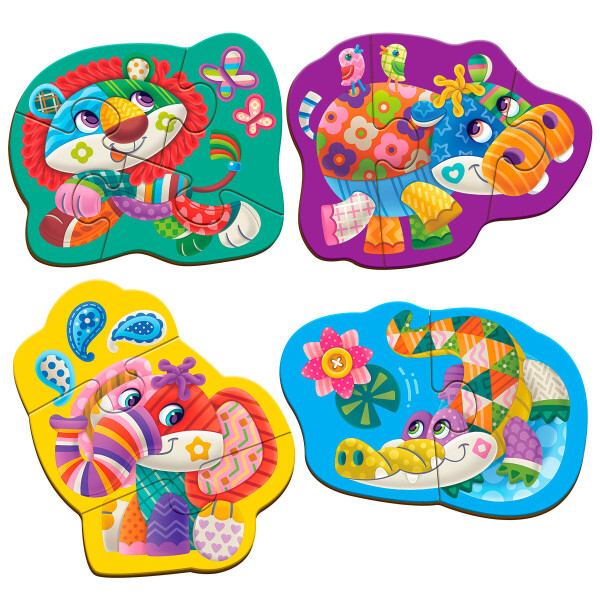 

Беби пазлы Vladi Toys Влади Тойс Чудо-зоопарк (VT1722-20)