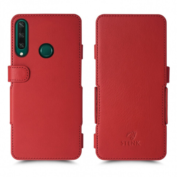 

Чехол книжка Stenk Prime для Huawei Y6P Красный