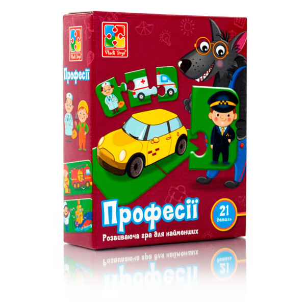 

Развивающая игра Vladi Toys Влади Тойс Выбор супермам Профессии (VT1804-32)