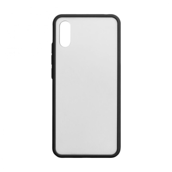 

Чехол для Xiaomi Redmi 9A полупрозрачный Черный / Красный / Белый