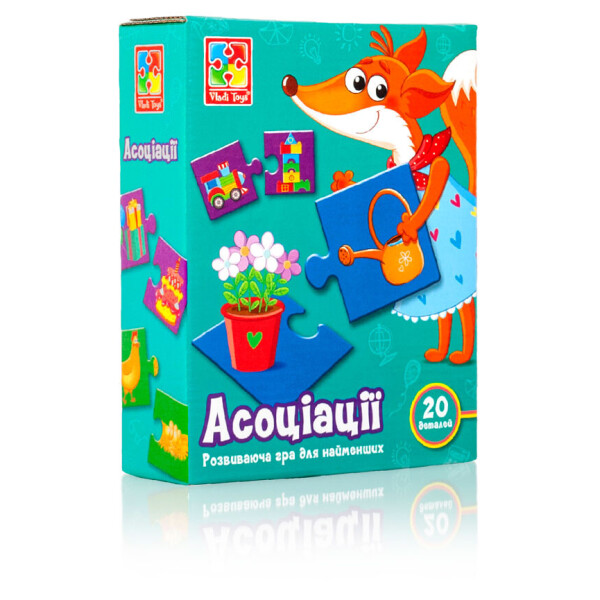 

Развивающая игра Vladi Toys Влади Тойс Выбор супермам Ассоциации (VT1804-33)
