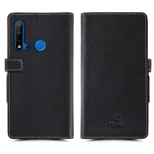 

Чехол книжка Stenk Wallet для Huawei Nova 5i Чёрный