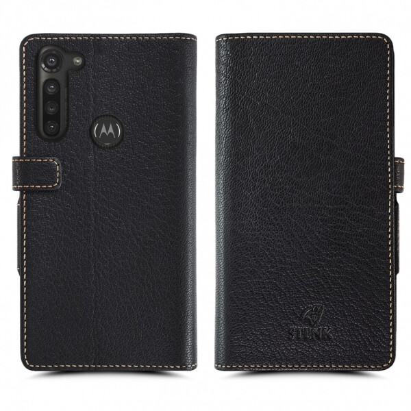

Чехол книжка Stenk Wallet для Motorola Moto G8 Чёрный
