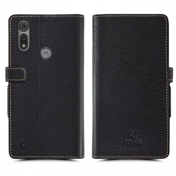 

Чехол книжка Stenk Wallet для Motorola Moto E6s Чёрный