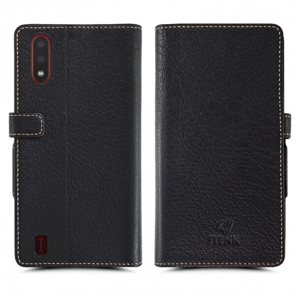 

Чехол книжка Stenk Wallet для Samsung Galaxy A01 Чёрный