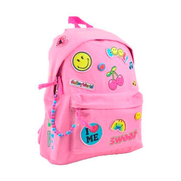 

Рюкзак YES Smiley World розовый 17 л (555547)