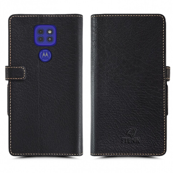 

Чехол книжка Stenk Wallet для Motorola Moto G9 Play Чёрный