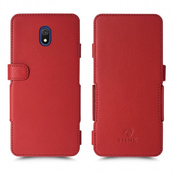 

Чехол книжка Stenk Prime для Xiaomi Redmi 8A Красный