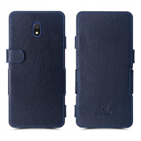 

Чехол книжка Stenk Prime для Xiaomi Redmi 8A Синий