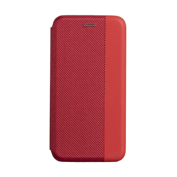 

Чехол-книжка для Realme C2 Кожзам и текстиль, Красный / Синий / Серый / Коричневый