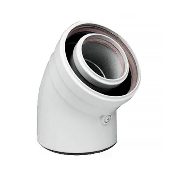 

Коаксиальный отвод 45° Bosch AZ 394 60/100 мм (7736995071)
