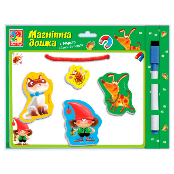 

Магнитная доска с маркером Vladi Toys Влади Тойс Пиши-стирай Друзья (VT3601-12)