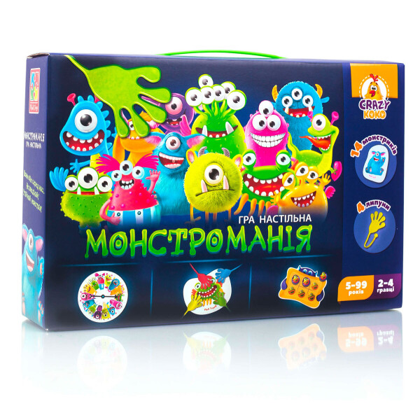 

Настольная игра Vladi Toys Влади Тойс с липучками Монстромания (VT8044-23)