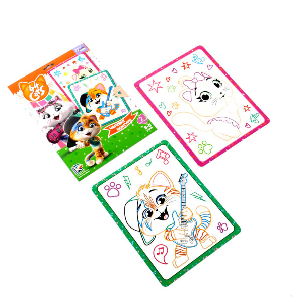 

Набор для творчества Vladi Toys ТМ Влади Тойс 44 Кота Волшебные контуры (VT4402-61)