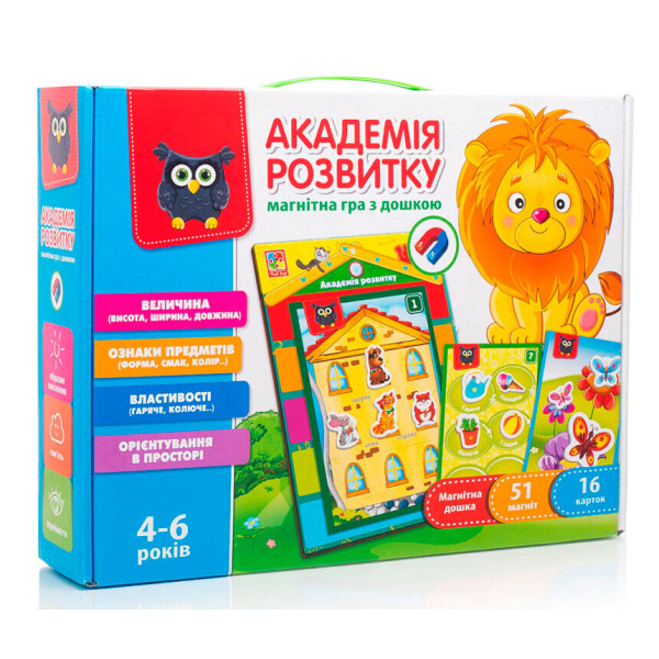 

Настольная игра Vladi Toys Академия развития укр (VT5412-03)