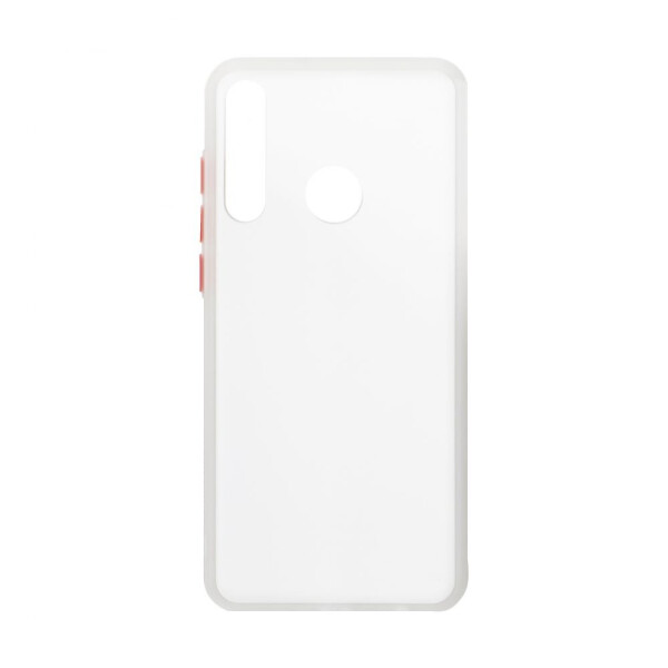 

Чехол для Huawei Y6P, Пластик и силикон, Белый / Красный / Синий