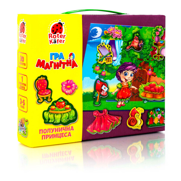 

Настольная магнитная игра Vladi Toys Влади Тойс Клубничная принцесса (VT3703-03)