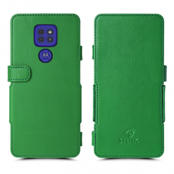 

Чехол книжка Stenk Prime для Motorola Moto G9 Play Зелёный