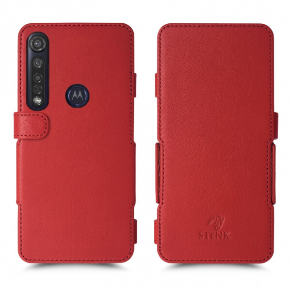 

Чехол книжка Stenk Prime для Motorola Moto G8 Plus Красный