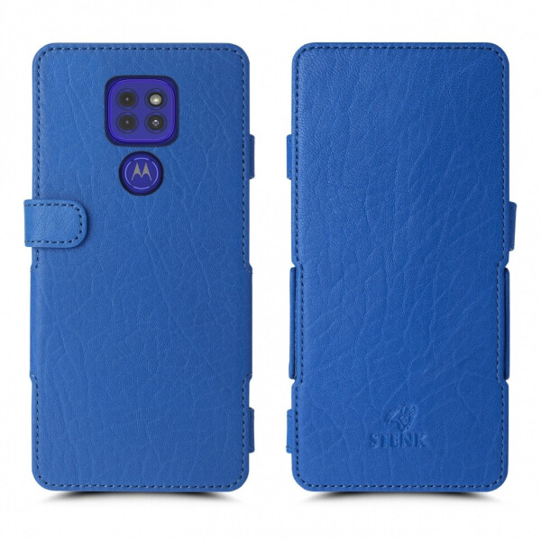 

Чехол книжка Stenk Prime для Motorola Moto G9 Play Ярко-синий