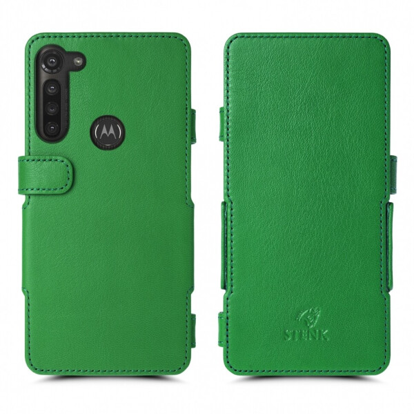 

Чехол книжка Stenk Prime для Motorola Moto G8 Power Зелёный