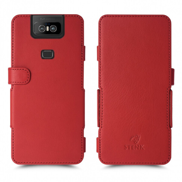 

Чехол книжка Stenk Prime для ASUS ZenFone 6 (ZS630KL) Красный