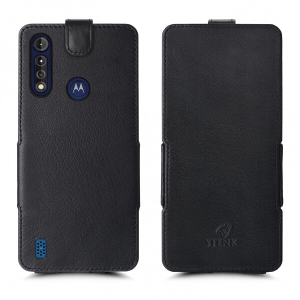 

Чехол флип Stenk Prime для Motorola Moto G8 Power Lite Чёрный