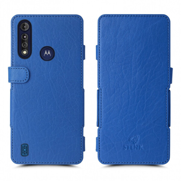 

Чехол книжка Stenk Prime для Motorola Moto G8 Power Lite Ярко-синий