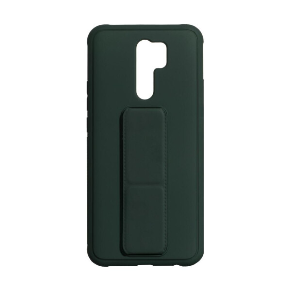 

Чехол для Xiaomi Redmi 9 Кожа Черный / Серый / Красный