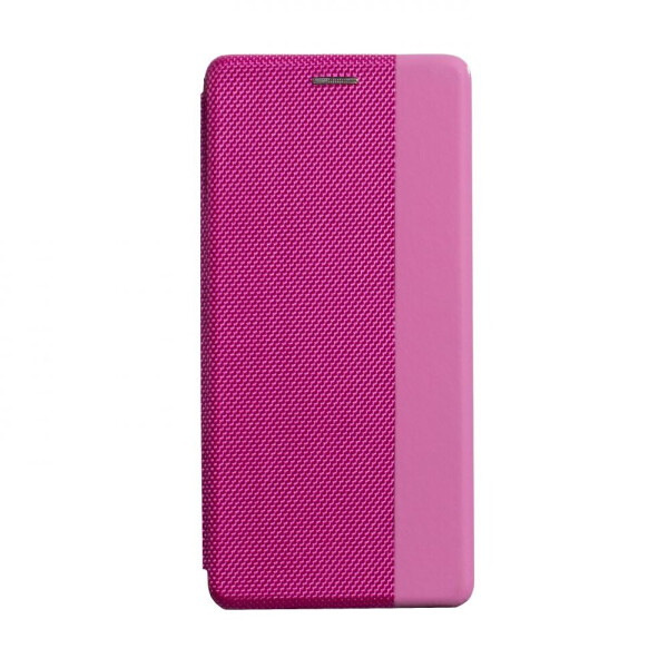 

Чехол-книжка для Realme 5/6i Кожзам и текстиль, Розовый / Синий / Красный / Черный