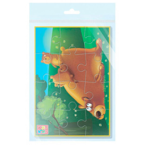 

Мягкие пазлы Vladi Toys Мишки 12 элементов (VT1103-85)