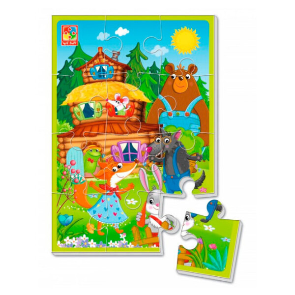 

Мягкие пазлы Vladi Toys Теремок 12 элементов (VT1103-68)
