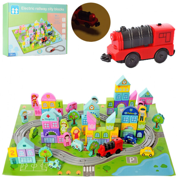 

Деревянная игрушка Городок MD 2426