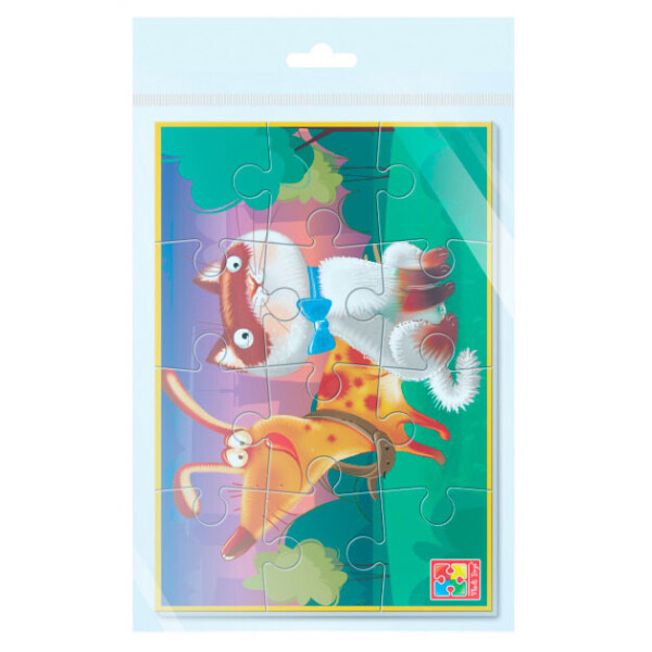 

Мягкие пазлы Vladi Toys Кот собака 12 элементов (VT1103-86)