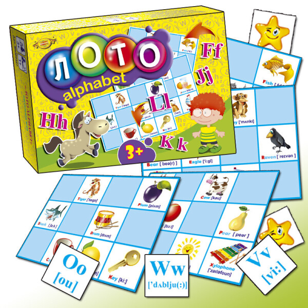 

Игра Лото ALPHABET MKM0327