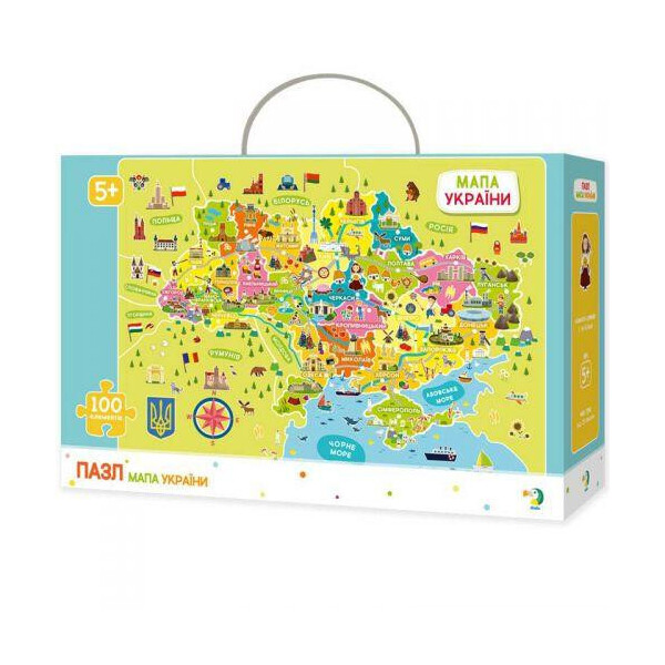 

Пазл DoDo Карта Украины 300109