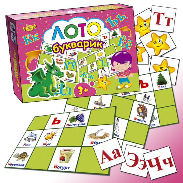 

Игра Лото. Букварик MKM0306