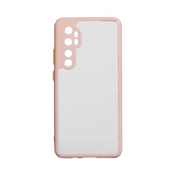 

Чехол для Xiaomi Mi Note 10 Lite полупрозрачный Розовый / Голубой / Черный