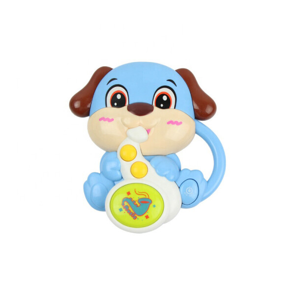 

Погремушка 855-58-59-60-61A на бат. (Собака Голубой)