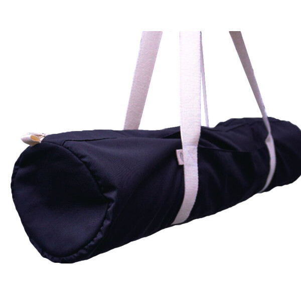 

Сумка-чехол для йоги коврика Foyo B&W Long черный с белой молнией и ручками (01-087)