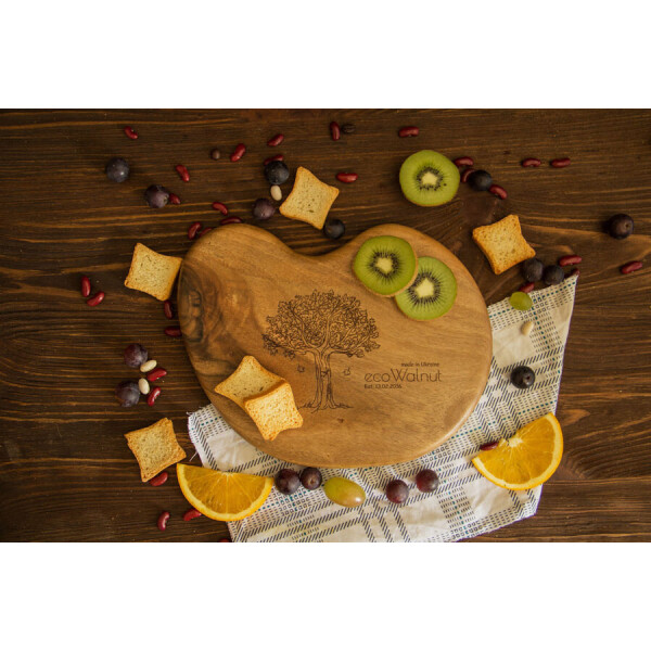 

Доска EcoWalnut ореховая Камешек L (EK-1.2)