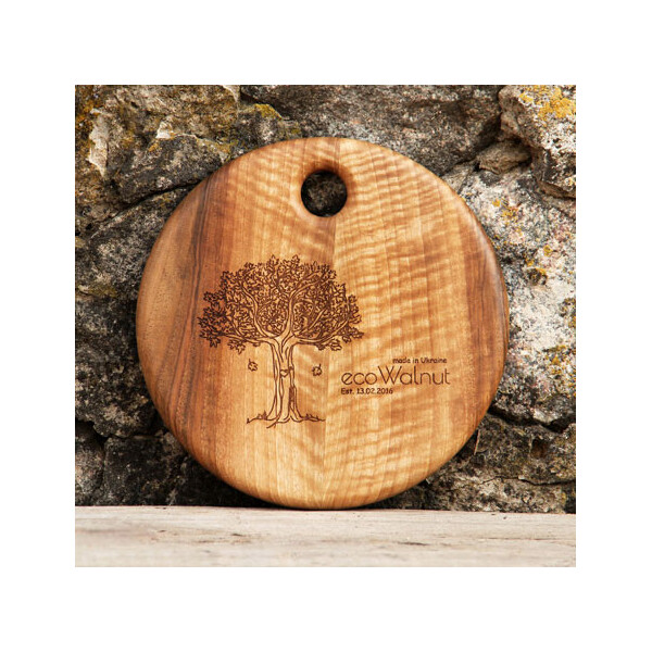 

Доска EcoWalnut ореховая Круг L (EK-21.2)