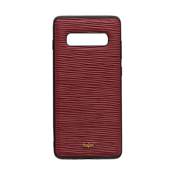 

Чехол для Samsung S10 Plus. Красный / Черный