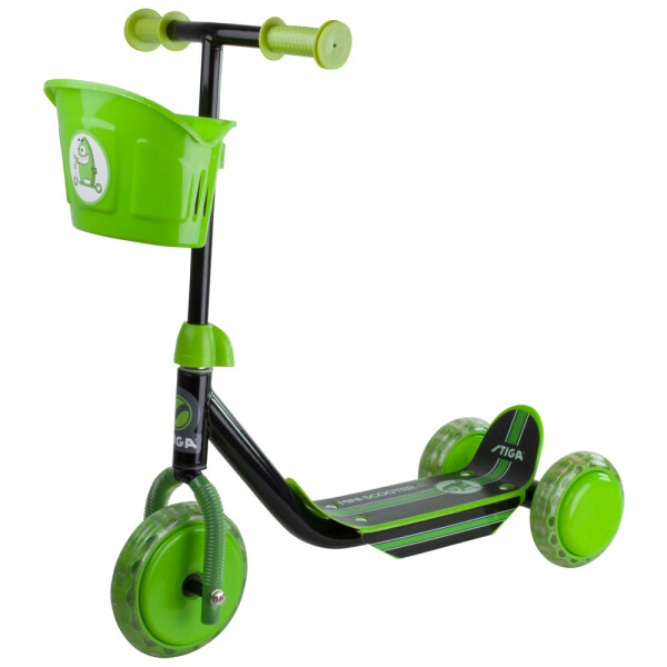 

Самокат Stiga Mini Kid 3W Kick Scooter зеленый (80-7401-07)
